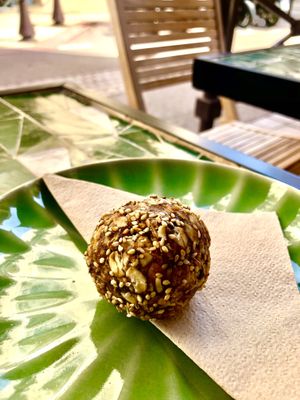 Protein ball   at Seaside Juicery in 