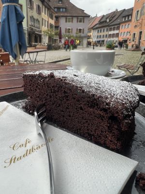 Schokokuchen (vegan)  at Café Stadtbächle in Staufen