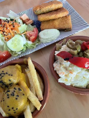   at La Vegana Taperia Playa in Torre Del Mar