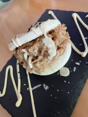   at La Vegana Taperia Playa in Torre Del Mar