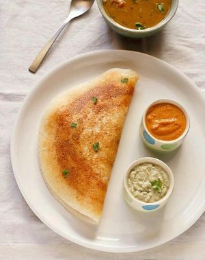Vegan Mysore masala dosa at Honest Restaurant Cleveland in Parma Heights