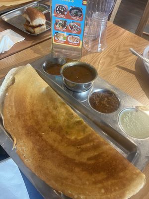 Masala dosa  at Honest Restaurant Cleveland in Parma Heights