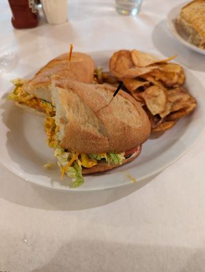 Bahn mi at Chocolate Maven Bakery and Cafe in Santa Fe