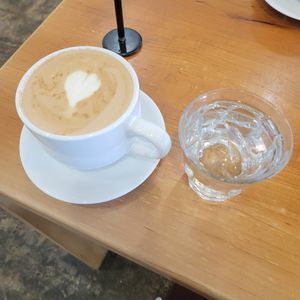 Soy milk latte at Craft & Common in Orlando