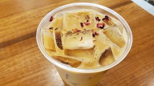 Iced Wild Child with Oat Milk at Craft & Common in Orlando