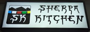 sign at Sherpa Kitchen in Portland