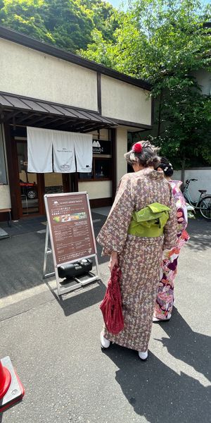   at Musubi Sweets Factory  in Kyoto