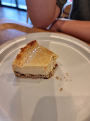 Lemon cheesecake at Musubi Sweets Factory  in Kyoto