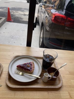 Raspberry Yoghurt  at Musubi Sweets Factory  in Kyoto
