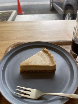Lemon cheesecake   at Musubi Sweets Factory  in Kyoto