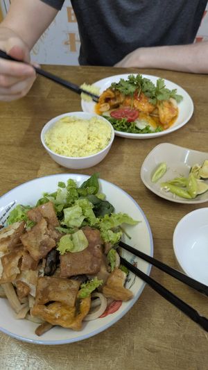 Breakfast at Quan Chay Phap Hoa in Hoi An