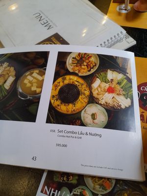 Menu at Mantra - Nhà hàng chay  in Ho Chi Minh City