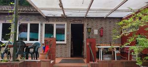 entrance to the bar area at Wohn- und Ferienheim Heideruh in Buchholz In Der Nordheide