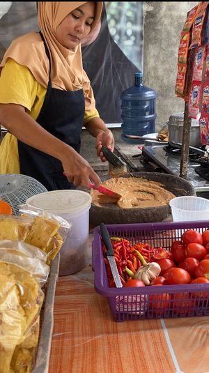   at Warung Singgah Gado Gado in 