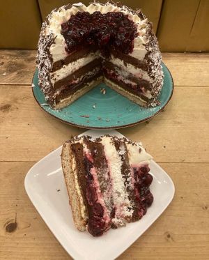 schwarzwalder ( no vegan ) at Zoet & Hartig in Amsterdam