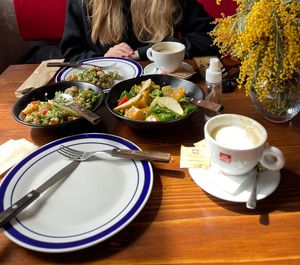 Fruit salad is the best! Coffee is good too  at Basturma in Gyumri