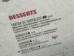 menu  at Enchilada in Minden