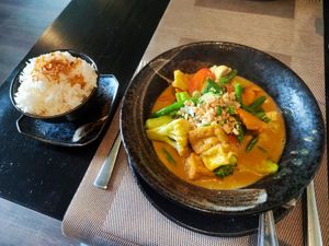 Panang Curry at Omely in Hannover