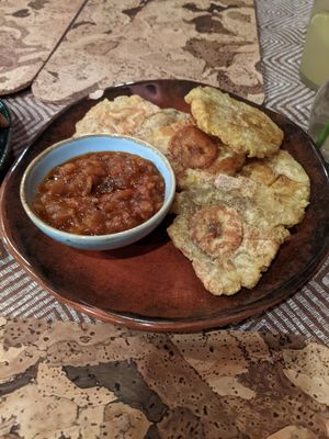 patacones at Sombrero Latino in Wiesbaden