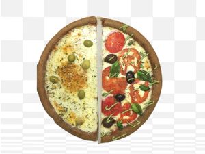 Mitad muzza inspiradora
Mitad capresse at Ahora Pizza in Cordoba