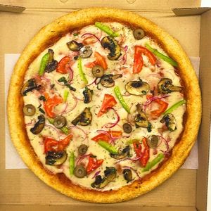 Champi vegana :) at Ahora Pizza in Cordoba