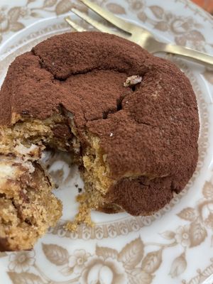 Tiramisu cookie. Just amazing.  at On-Ve Vegan Bakery 온비 비건베이커리 in Gyeongju