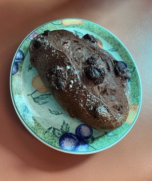 chocolate bread  at Nurimbo Store - 느림보상점 in Gyeongju