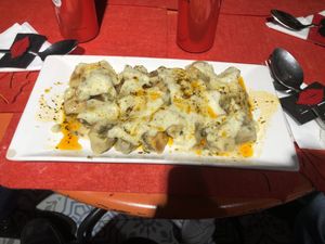 Vegan Ravioli  at Bitter Balat Cafe in Istanbul