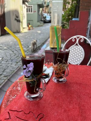   at Bitter Balat Cafe in Istanbul