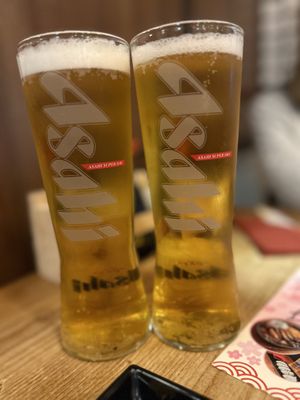 Asahi   at Senbon Sakura Cafe & Japanese Kitchen in Leeds