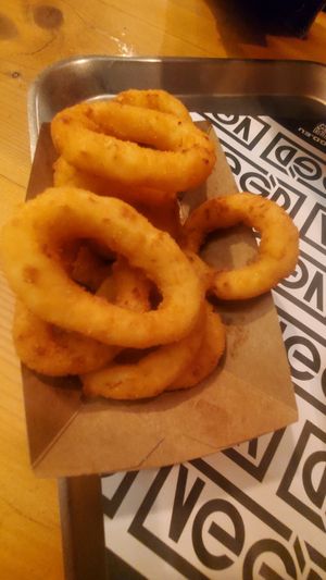 Onions rings at VEG'D - Vegan Burgers - P-Berg in Berlin