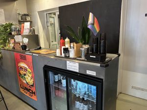 Counter.  at VEG'D - Vegan Burgers - P-Berg in Berlin