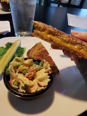 Grilled cheeze at The Flaming Icecube Cafe in Boardman