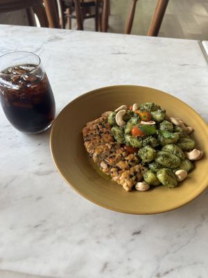 Gnocchi with tempeh   at Dear Friends, Bistro in Chiang Rai