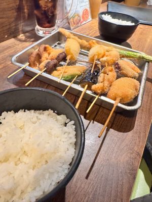   at Oyajino Kushiya Honten - 新世界おやじの串や 本店 in Osaka