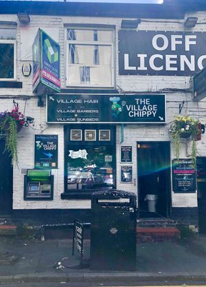 The store  at Village Fish & Chip Shop in Manchester