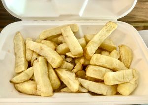 Chips  at Village Fish & Chip Shop in Manchester
