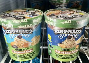 Ice cream  at Village Fish & Chip Shop in Manchester