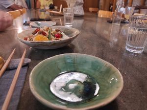 They make all their dishware at Musubu Cafe in Porto