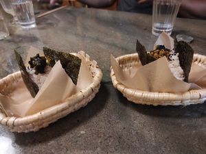 Rice balls at Musubu Cafe in Porto