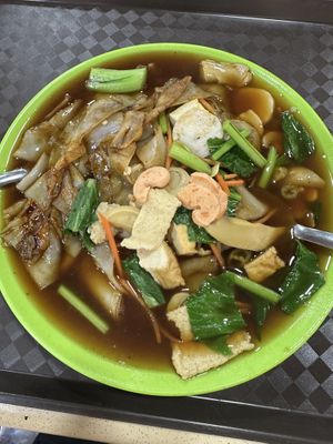 Hor fun, requested no thickening flour   at SHU Vegetarian 蔬方斋 - Loyang Point in East Singapore