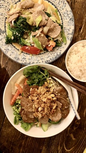 Vegan Beef dishes    at Wietnam in Krakow