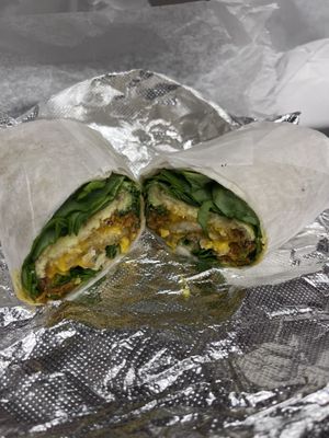 Breakfast burrito (2 ⭐️ )  at Plantega - Hungry & Healthy Marketplace in New York City