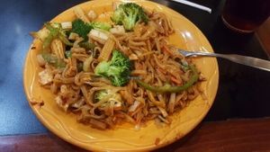 Vegan nomz!! at HuHot Mongolian Grill in Springfield