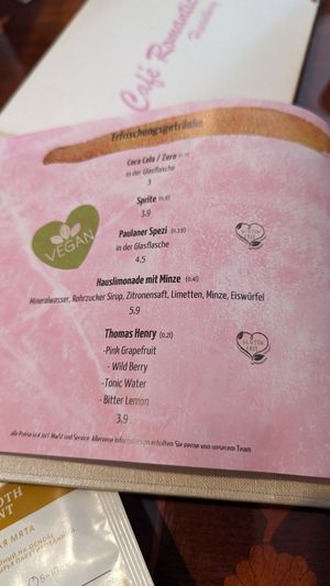  at Cafe Romantic in Heidelberg