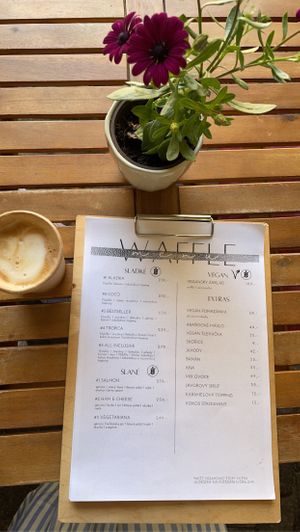   at Waffle Lab in Prague