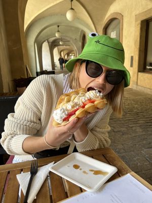   at Waffle Lab in Prague