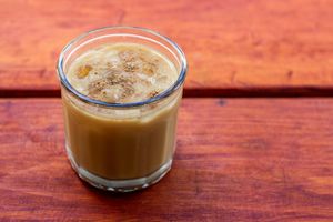 Coco latte at Tojol in Puerto Escondido