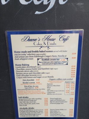  at Deacon's House Cafe in Edinburgh