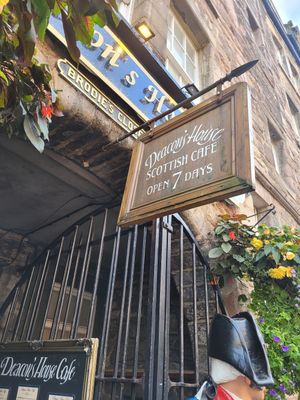  at Deacon's House Cafe in Edinburgh